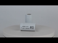 0.1C Charging Ratio NI-Cd C 1.2V 2.5ah Battery Cells For Low Temperature Applications