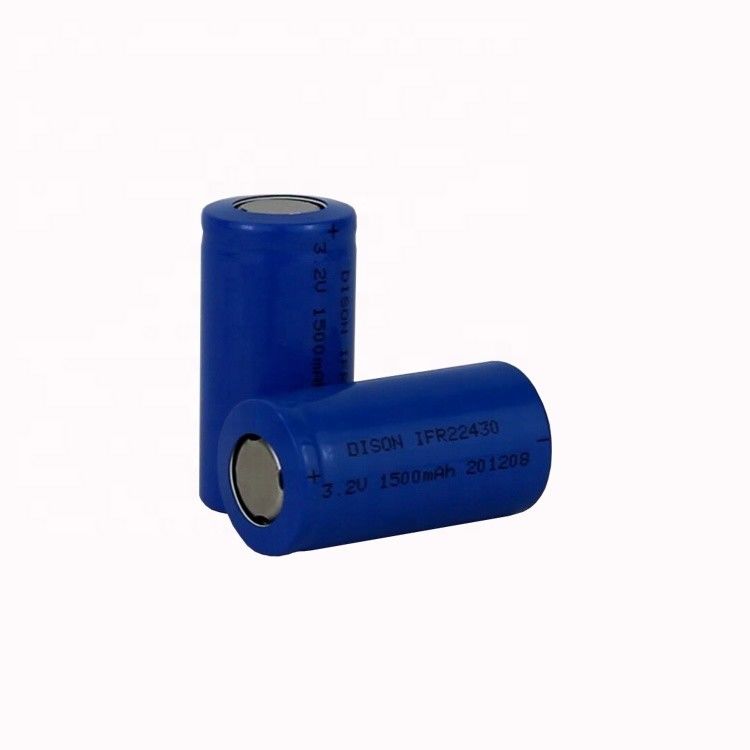 3.2v 1500mAh LiFePO4 Battery Cell 22430 LFP Anode Material 45g for ...
