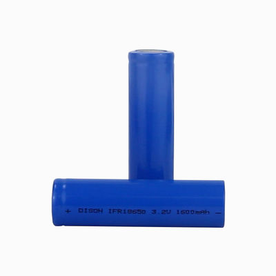 IFR 18650 3.2V 1800mAh Cylindrical Lithium Ion LiFePO4 Battery with Self-Protection PTC and CID